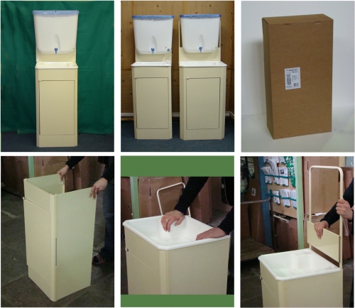 Умывальник Малыш с бачком Комфорт. Метлесс